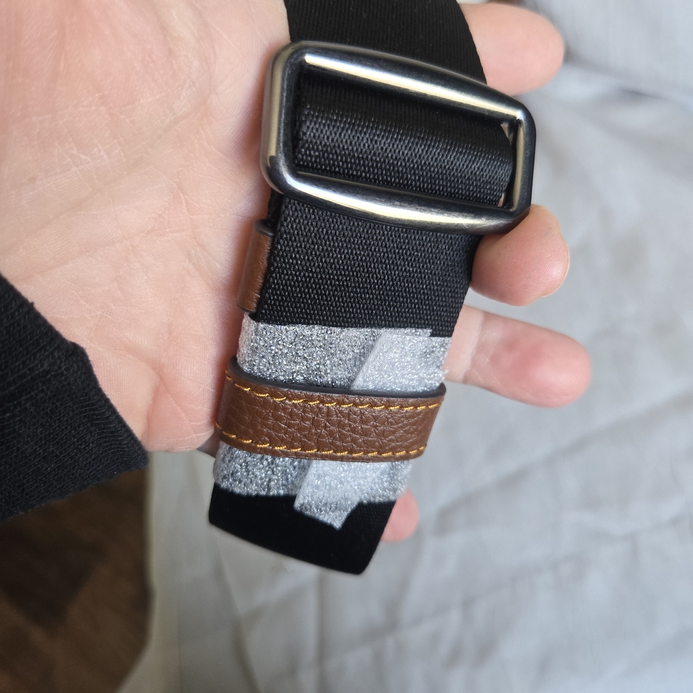 Coach Lucas Crossbody Shearling Bag In Signature Canvas - Picture 3 of 14